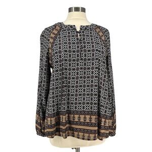 ANTHROPOLOGIE 11-1-TYLHO Peasant Blouse S